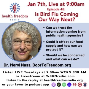 #48: Is Bird Flu Coming Next with Dr. Meryl Nass