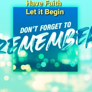 Don’t Forget To Remember