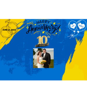 Celebrating Love: A Unique 10-Year wedding Anniversary Tribute