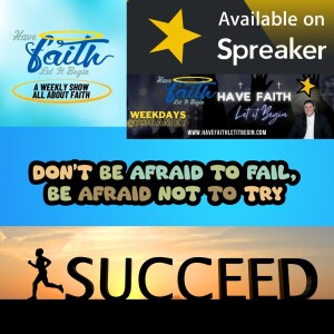 Don’t be afraid to succeed