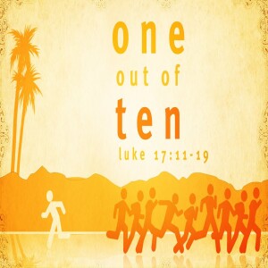 One Out of Ten - The Message Everyone Must Hear