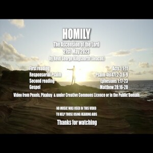 Homily for The Ascension of the Lord - 21st May 2023