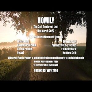 Homily for 2nd Sunday of Lent