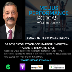 Season 6, Episode 5 with Dr Ross DiCorleto on Occupational/Industrial Hygiene in the Workplace