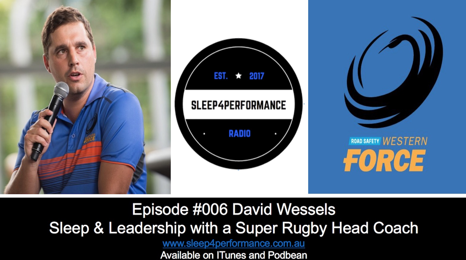 Season1 #Episode 5: David Wessels-How a Super Rugby coach manages sleep