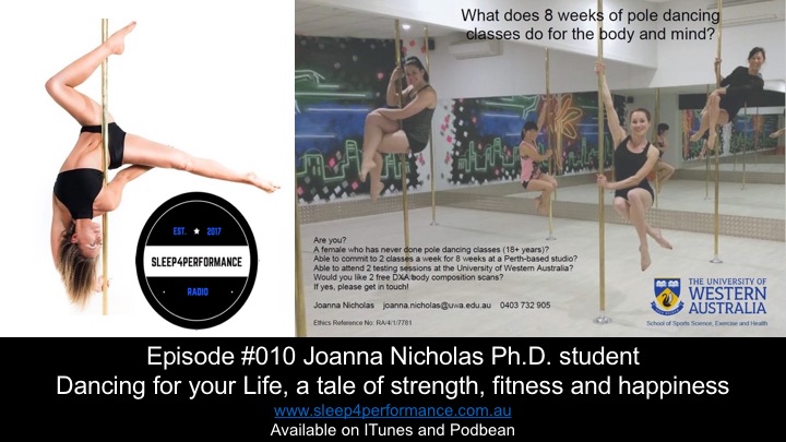 Season1 #Episode 9: Dancing for your life, a tale of strength, fitness and happiness with Joanna Nicholas