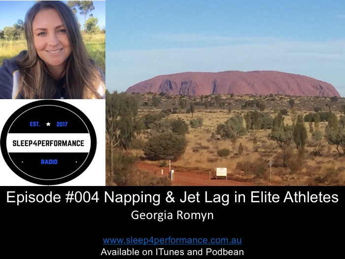 Season1 #Episode 3: Napping and Jet Lag in Elite Athletes with Georgia Romyn