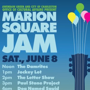 The Piccolo Spoleto Marion Square Jam and Awendaw Green w/ Eddie White.