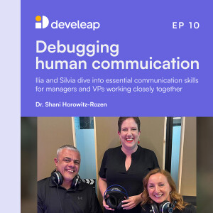 Shani debugs VP communication with Ilia Zhidkov and Silvia Shaked from Evogene