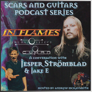 Jesper Strömblad (In Flames, The Halo Effect, Cyhra) and Jake E (Cyhra)