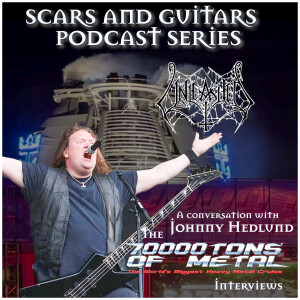 Johnny Hedlund (Unleashed) aboard 70000 Tons