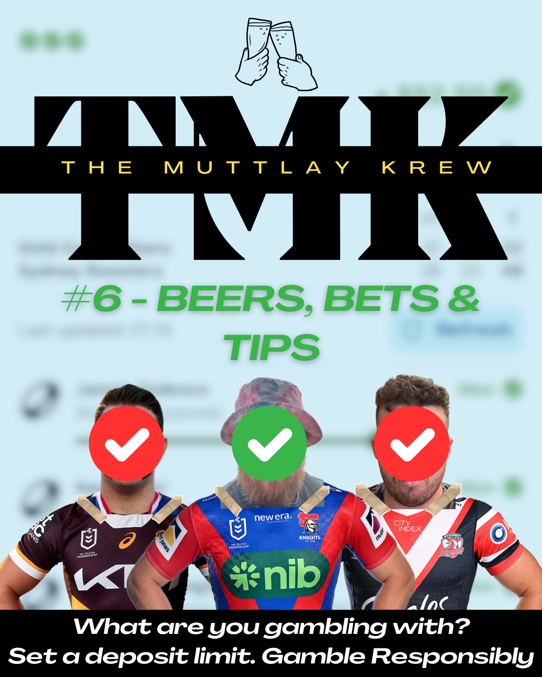 #6 Beer, Bets & Tips: NRL Round 6
