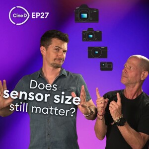 ep27 - Does sensor size still matter? |  Wildlife doc on the LUMIX G9 II |  New Sony Pro Camcorders |  DaVinci Resolve 19 Beta 6 Released and more…