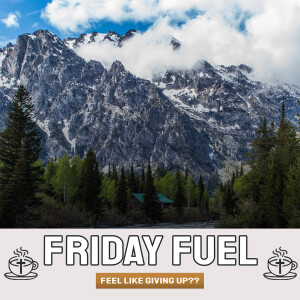 Friday Fuel: When You Feel Like Giving Up, Trust God