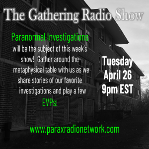 Paranormal Investigations and EVPs