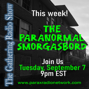 The Paranormal Smorgasbord - SEPTEMBER