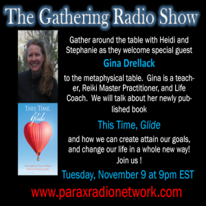 Gina Drellack, author of This Time Glide, joins Stephanie and Heidi!