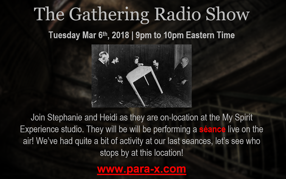 Heidi and Stephanie host a live Seance at the My Spirit Experience Studio!