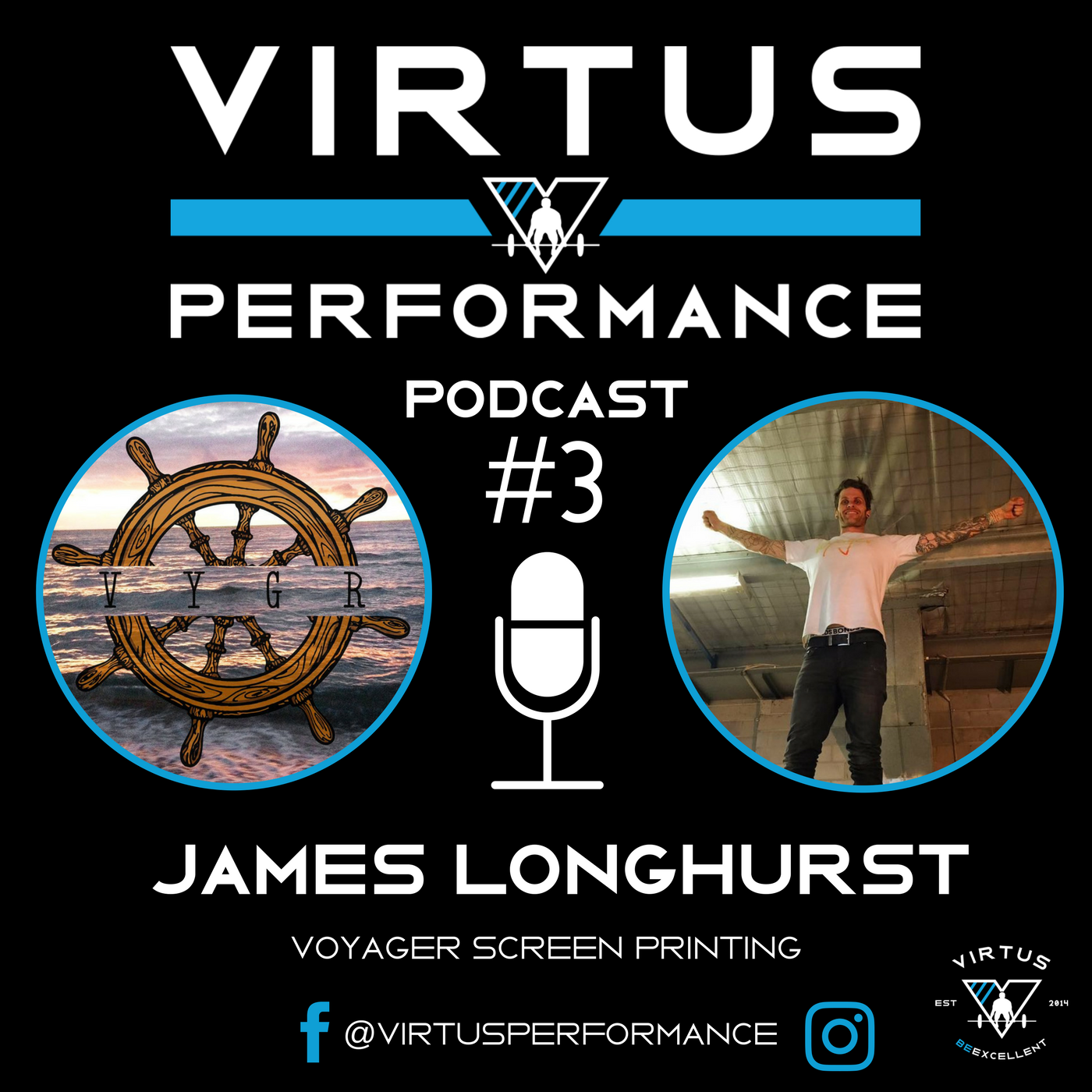 Virtus Podcast #3 James Longhurst (Voyager Screen Printing)