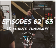 #63 15 Minute thoughts - Part 2 (Wallace, Terlaak, Cooper)
