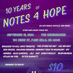 Live Sessions at The Underground 12: Notes 4 Hope