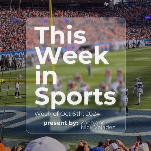 Episode 19: Week of October 6th, 2024