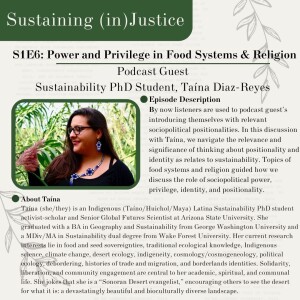 S1E6: Power and Privilege in Food Systems and Religion