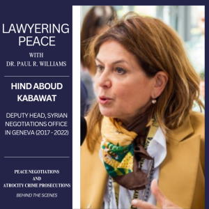 Hind Kabawat: The Role of Women in the Syrian Peace Process