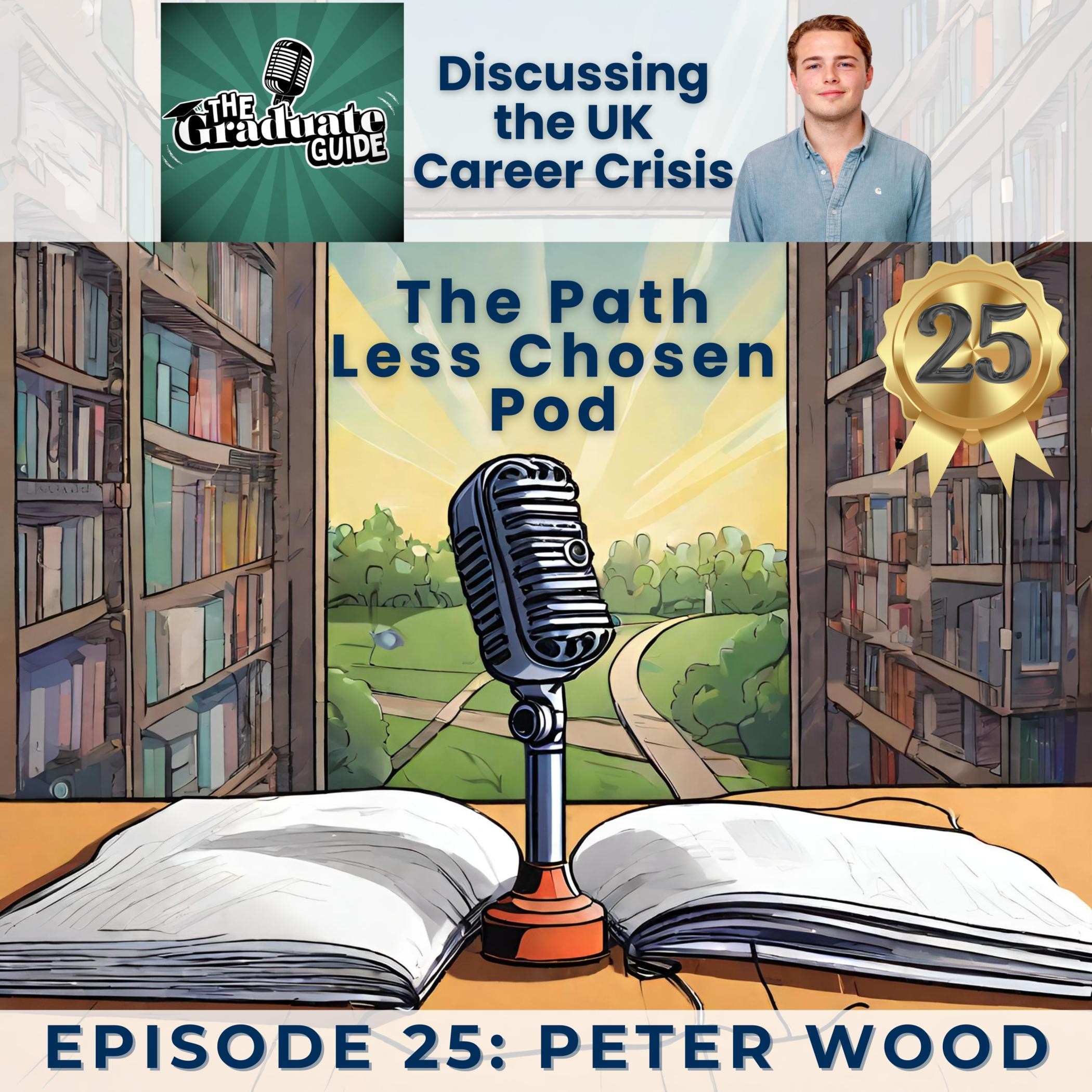 Discussing the UK’s Career Crisis: 25th Episode Special with Peter Wood, Co-Founder of the Graduate Guide