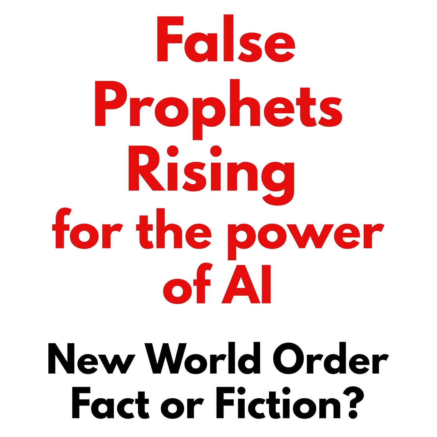 cover of episode The rising of false prophets for the power of AI