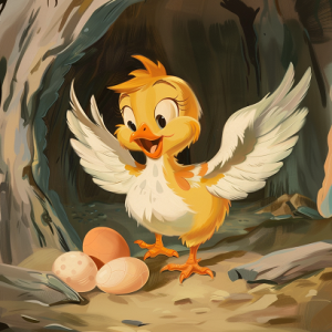 Chicken Moe and the Three Eggs