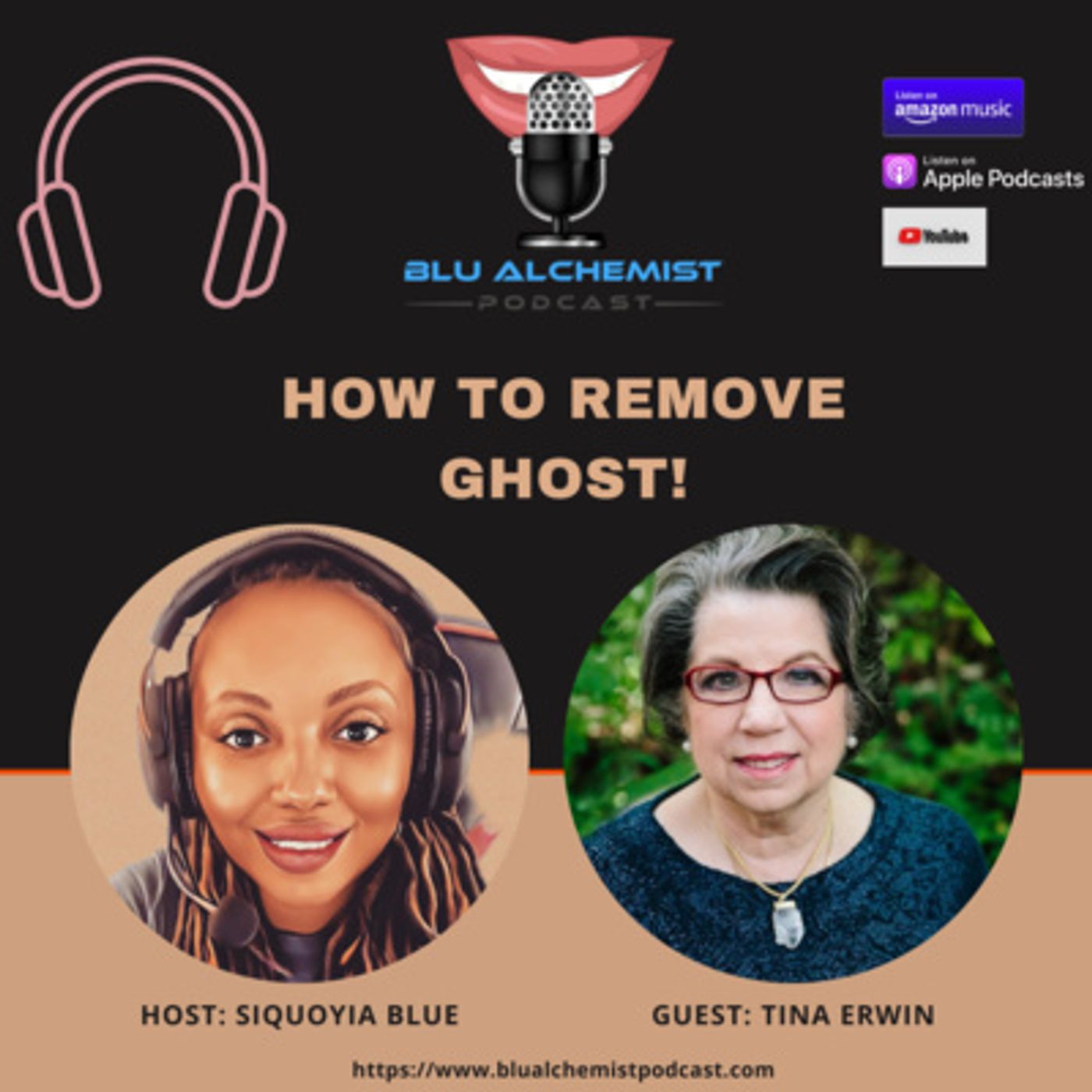 How To Remove Ghost with Tina Erwin!