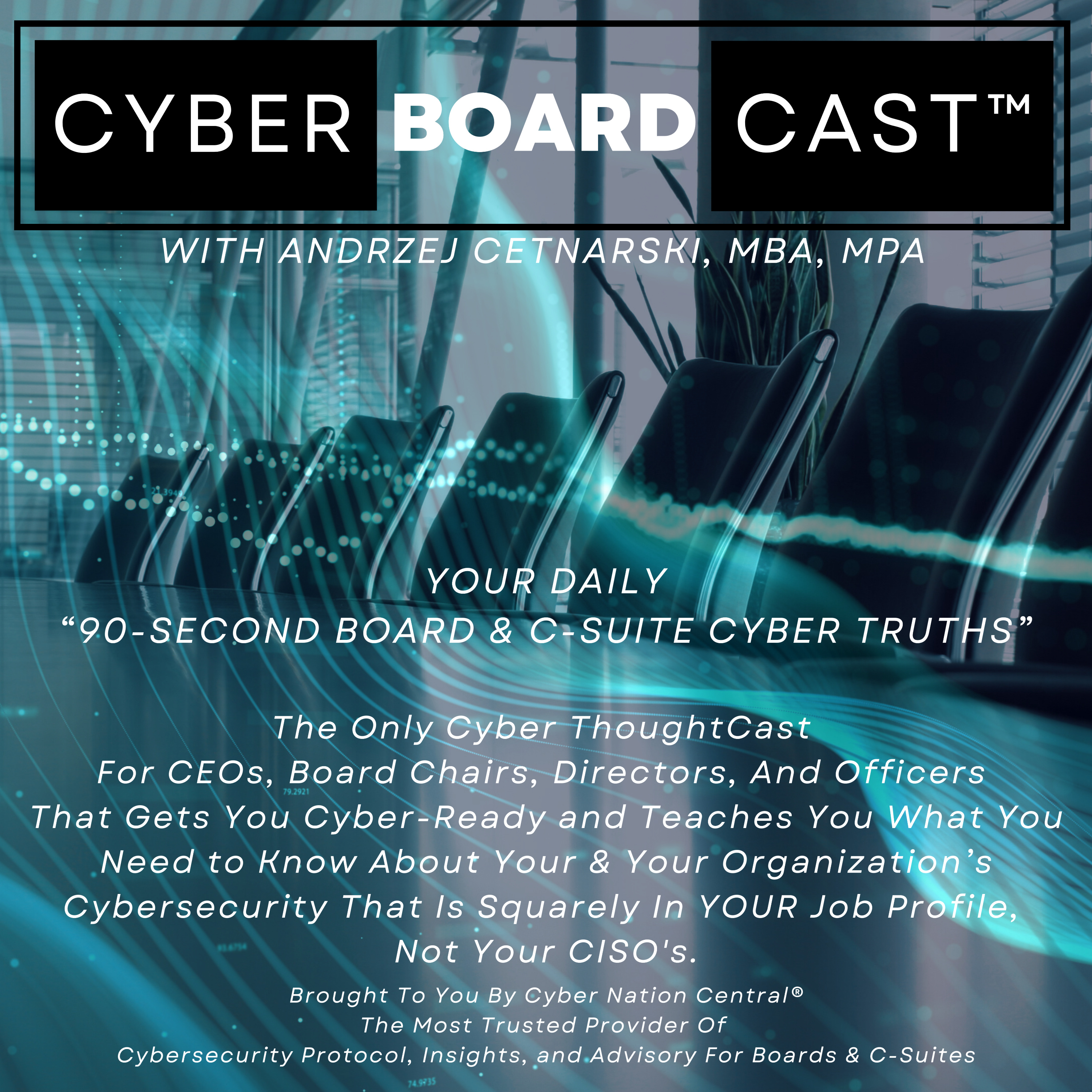 CyberBoardCast™: Daily Board & C-Suite Cyber Strategy with Andrzej Cetnarski & Cyber Nation ...
