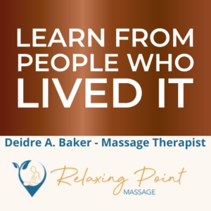 LFPWLI: Deidre Baker, Why You Should go to Get a Massage