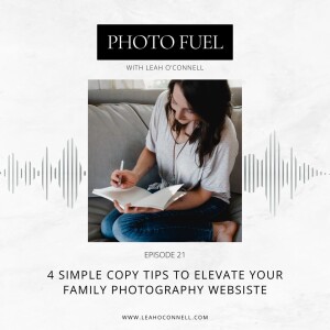 4 Simple Copy Tips to Elevate your Family Photography Website