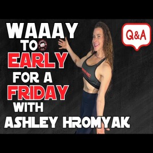 Waaay Too Early For A Friday! | Working Out While Working From Home || Live Q&A with Ashley