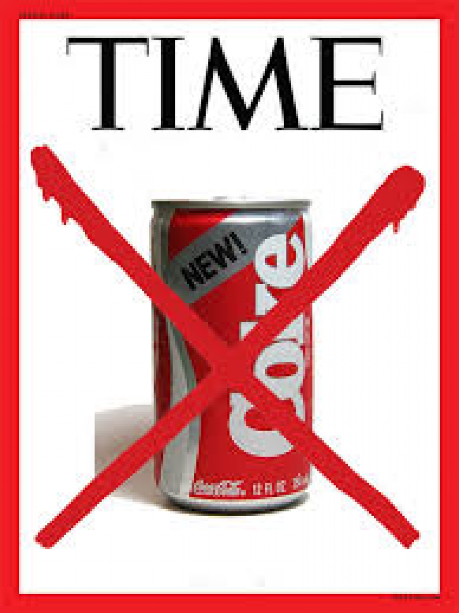 Why did New Coke fail? :By stupidity or by design