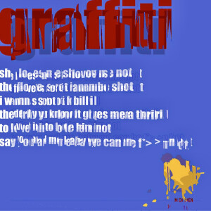 'Graffiti' love poem