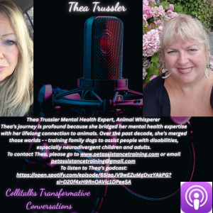 Thea Trussler BringsTransformation and Healing Through Intuition and Canine Companionship