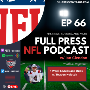 Ep 66: Week 6 Studs and Duds w/ Braden Holecek