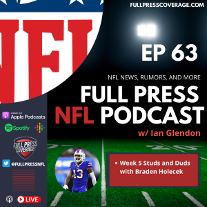 Ep 63: Week 5 Studs and Dudes