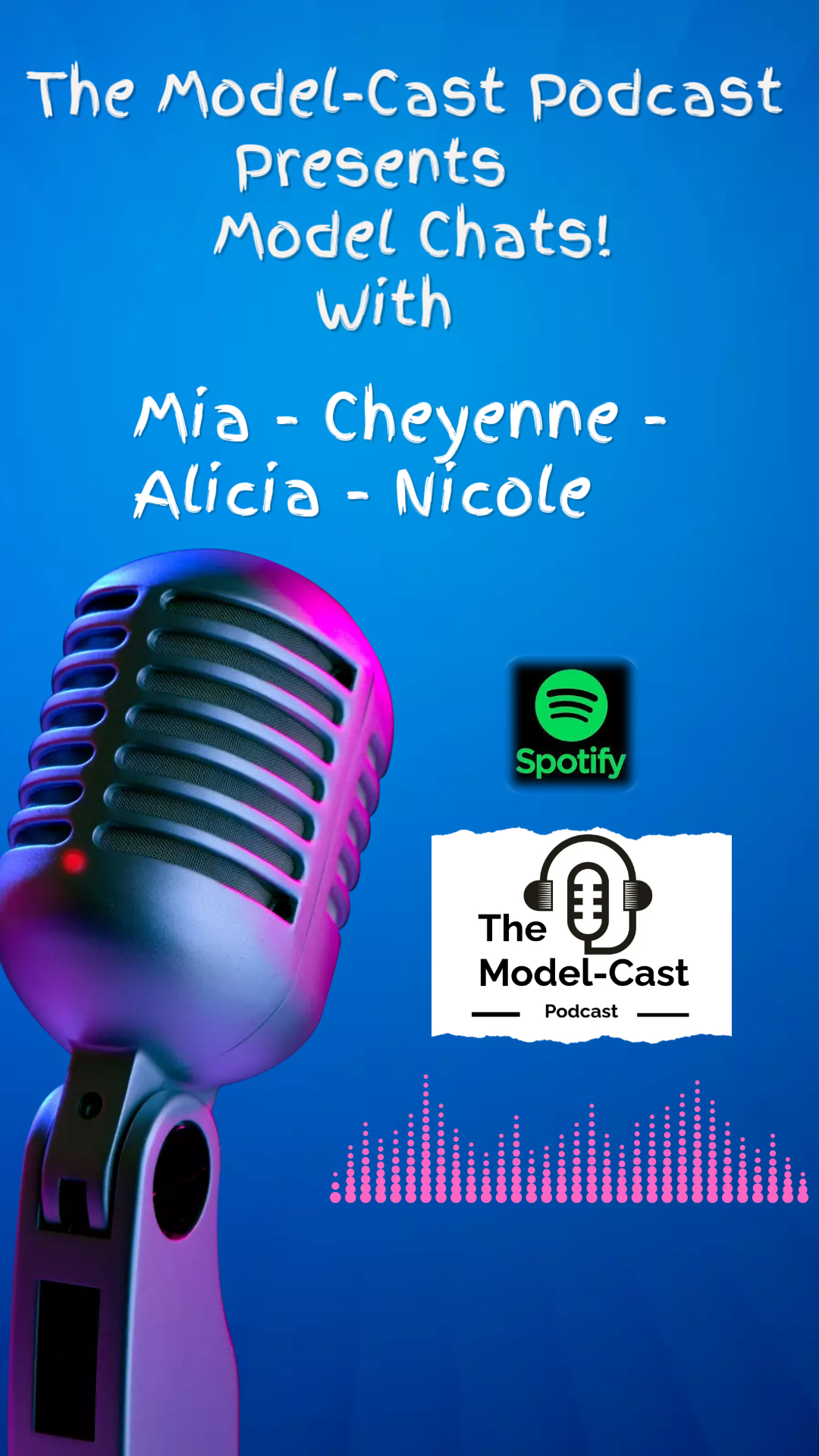 The Model-Cast Podcast Episode 20 with – Mia- Cheyenne-Nicole Alicia