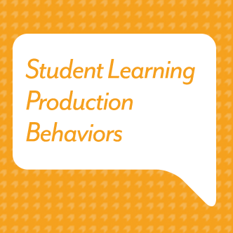 Student Learning Production Behaviors