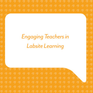 Engaging Teachers in Labsite Learning