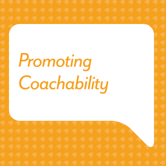 Promoting Coachability