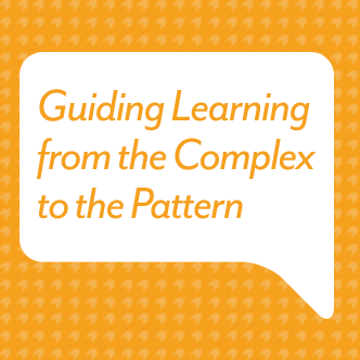 Guiding Learning From the Complex to the Pattern