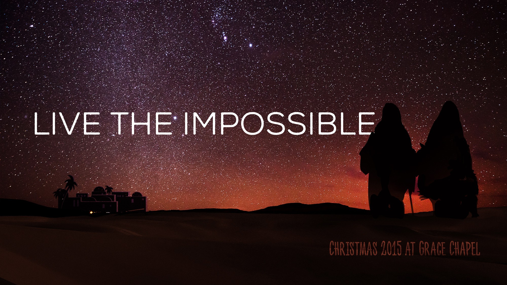 Live the Impossible: Peace on Earth?