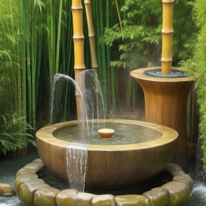 8 Hours Of Calm Bamboo Water Fountain Sounds Relaxation For Sleep Study & Meditation