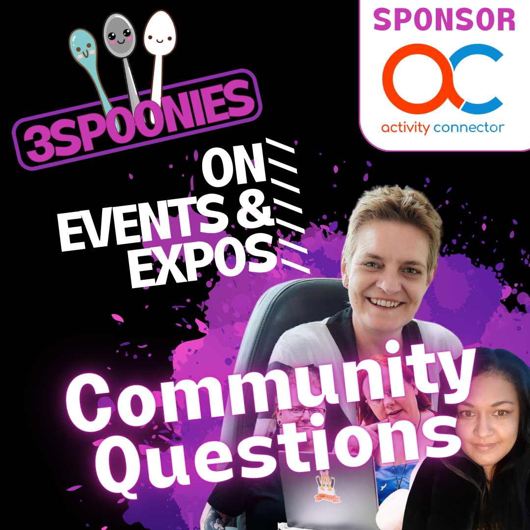 3Spoonies on Events & Expos Community Questions