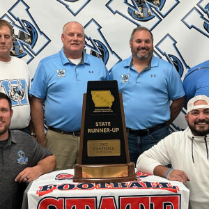 Chad Edeker named 8 Man Football coach of the year. WACO Warriors.